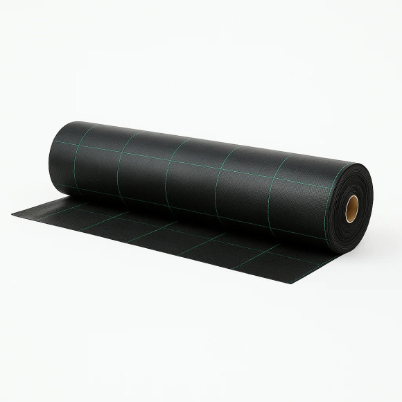 Agrotkanina ściółkująca P100g Czarna 1.10x20