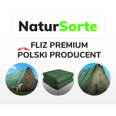 Płachta na stogi 12.00 x 25.00 FLIZ 130g/m²