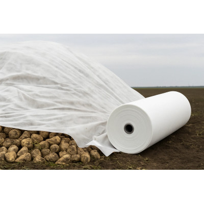 Agrowłóknina igłowana na pryzmy buraczane 6.35 x 25 110g/m2 PREMIUM