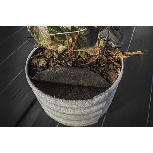 Agrowłóknina ściółkująca P150g/m2 9.60x25 Czarna